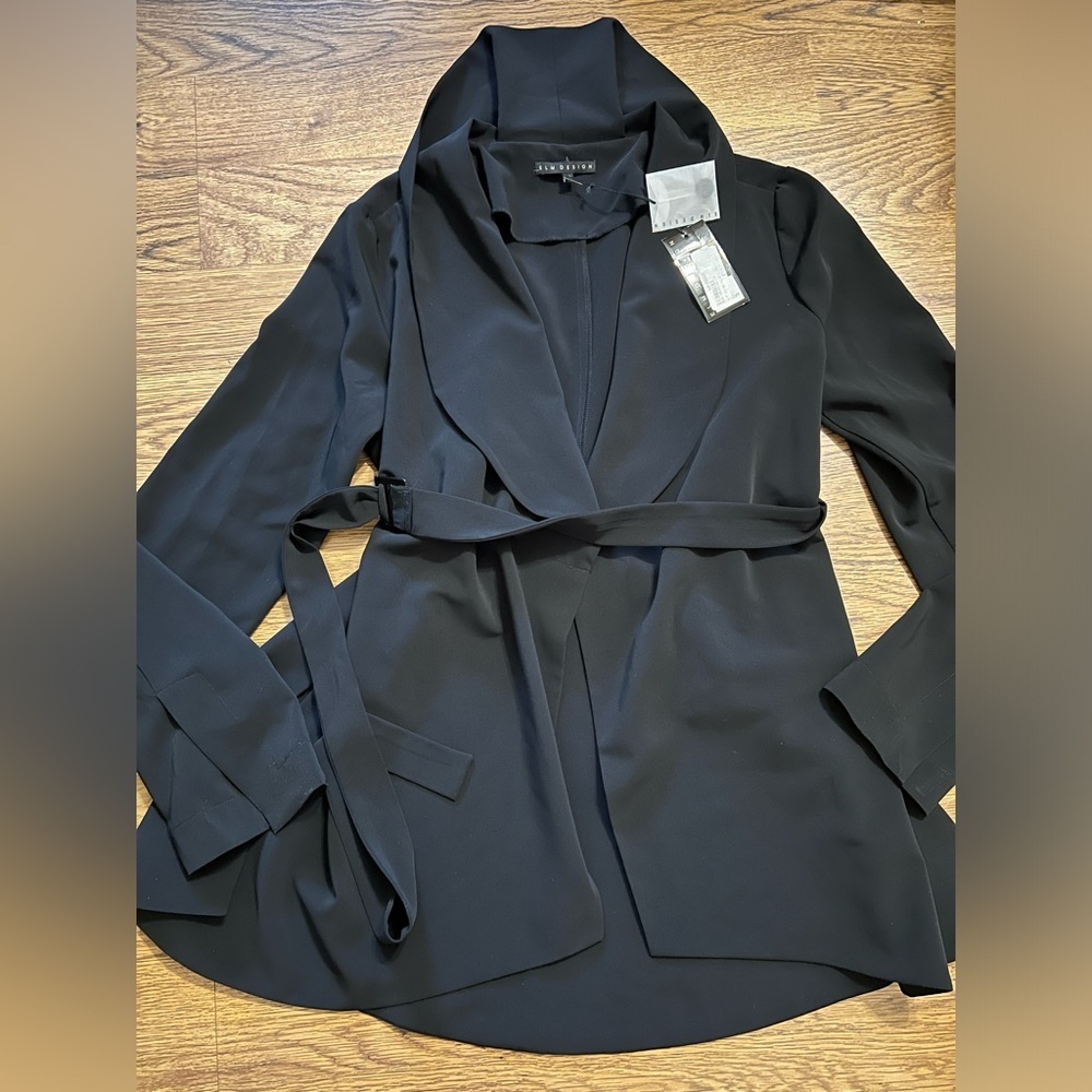 Elm Design Ssense Scandinavian Black Jacket neutrals minimalist chic nwt Nordic